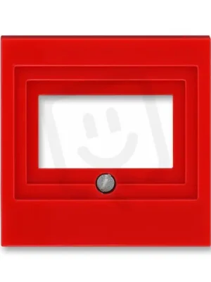 Kryt komunikační zásuvky ABB LEVIT nebo USB červená 5014H-A00040 65 Super Cena