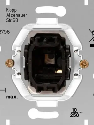 Značkový Vypínač universální strojek ř 1+6 10AX, 250V~ KOPP 503600006