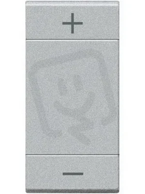 Super Cena BTICINO LIVINGLIGHT MYHOME KRYTKA SPÍNAČE STMÍVÁNÍ 1MODULOVÁ TECH NT4911ADN