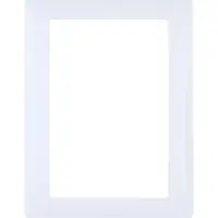 Bezpečná Platba Obzor Elegant DSE 00-00000-820101 Rámeček dvojzásuvky Sněhově bílá/Sněhově bílá