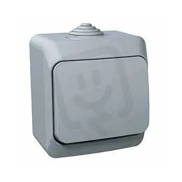 Schneider WDE000670 Přepínač křížový ř.7, šedý Značkový