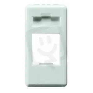 Levný Adaptér SYSTEM AMP/KEYSTONE JACK, bílá GEWISS GW20270