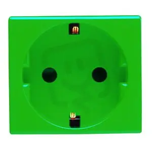 Ihned K Objednání Modul zásuvky SYSTEM 2P+E 16A 250V, DE, zelená GEWISS GW20283