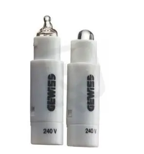 Žárovka miniaturní, 230V 0,4W, bílá GEWISS GW30945 Vysoce Kvalitní