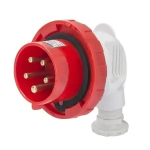 Koupit Online Přívodka 90° 3pól.+E 32A 380V 3H IP67 GEWISS GW60146