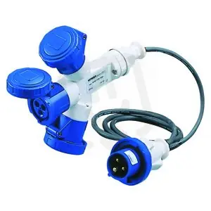 IP67 3 WAYS DEVICE 2P+T 16A 230V+CABLE Akční Nabídka