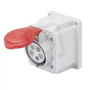Značkový Zásuvka nástěnná, 10° 3pól.+E 16A 400V 6H IP44 GEWISS GW62408