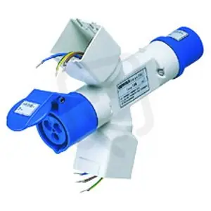 Zásuvkový adaptér 16A 2P+E/4 MOD./2P+E 220V GEWISS GW64232 Super Cena
