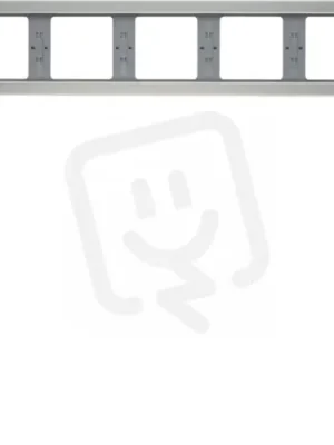 Rámeček, 5-násobný, vodorovný , K.5, nerezová ocel mat BERKER 13937004 Cenová Bomba