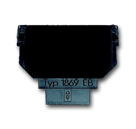 ABB REFLEX Maska nosná zaslepovací (bez otvorů) černá 1869 EB 2CKA001764A0208 Víkendová Akce