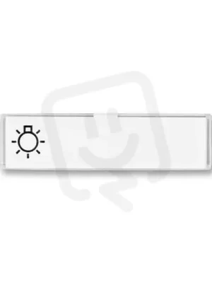 ABB ELEMENT/TIME Pole popisové se symbolem světla 3558E-A10/2 Pouze Dnes