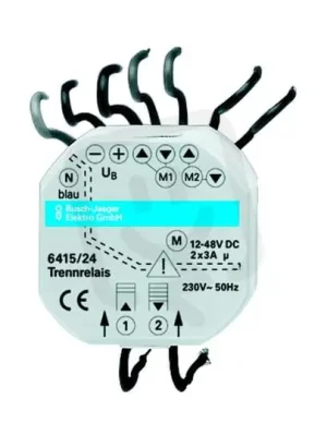 Nová Kolekce ABB 6410-0-0363 Relé rozdělovací Busch-Jalousiecontrol (typ 6415/24)