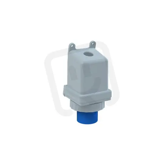 Přívodka nástěnná 3p. 63 A IP67 6 h šedá-modrá 263BS6W AMPHENOL 2CMA167340R1000 Akce
