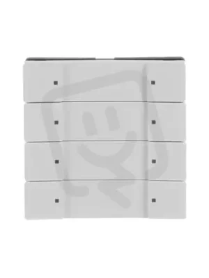 ABB KNX Prvek ovládací 4-/8násobný studio bílá 6127/02-84-500 2CKA006117A0235 Výhodná Nabídka