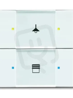 ABB KNX Prvek ovládací 2-/4násobný studio bílá 6126/02-84-500 2CKA006116A0209 Oblíbený