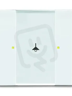 ABB KNX Prvek ovládací 1-/2násobný studio bílá 6125/02-84-500 2CKA006115A0219 Nakupujte Hned