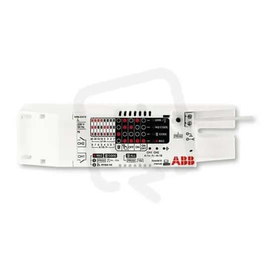 Vrácení Zdarma ABB 3299-23318 Přijímač RF 2kanálový,spínací,s bezpot.výstupem,vestavný,868 MHz