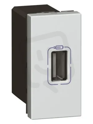 MOSAIC USB NABÍJEČKA 1,1A 1MODUL HLINÍK LEGRAND 079391 Super Cena