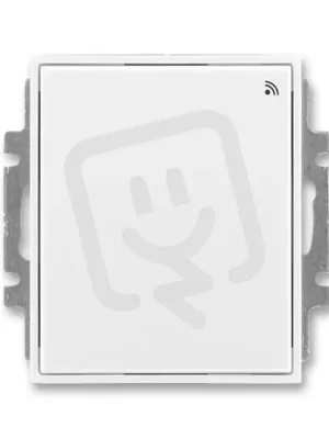 Spínač s přijímačem RF 868 MHz 3299E-A23108 03 bílá/bílá Element Time ABB Akční Cena