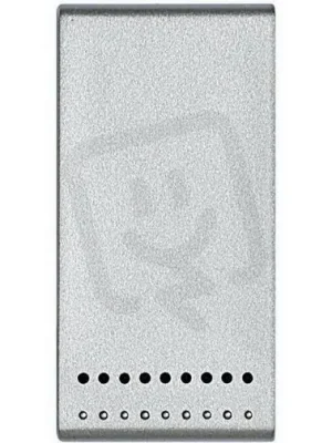 Časově Omezené BTICINO LIVINGLIGHT TLAČÍTKO DVOUPÓLOVÉ PRO NEMOCNIČNÍ SYSTÉM 1MODULOVÉ TECH
