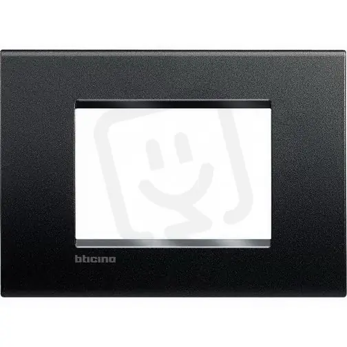 Top Prodej BTICINO LIVINGLIGHT RÁMEČEK HRANATÝ 3MODULOVÝ ANTRACIT LNA4803AR
