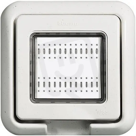 BTICINO LIVINGLIGHT OCHRANNÝ RÁMEČEK IDROBOX 2MODULOVÝ BÍLÁ 24602N Výprodej