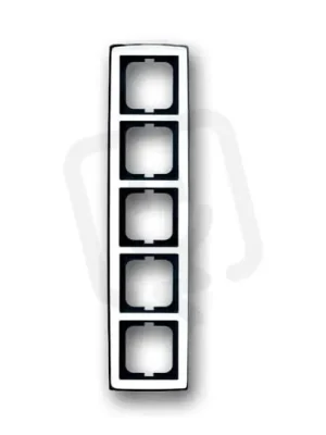 Pětirámeček ABB SOLO chromová lesklá 1725-80G 2CKA001754A4330 Novinka