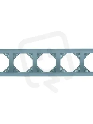 Zlevněný 5-rámeček, AQUARELLA (metalic plast) 90950 TAL hliník ELKO EP 5603011068684