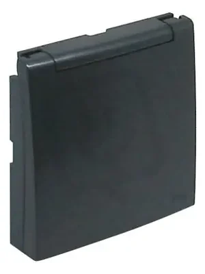 Kryt zásuvky (FrenchT.) sklopný, krytí IP44 90654 TIS šedá ELKO EP Zlevněný