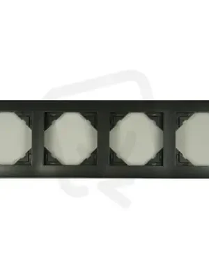 4-rámeček, AQUARELLA (metalic plast) 90940 TIS šedá ELKO EP 5603011068639 Oblíbený