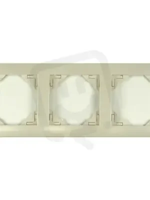 Nejprodávanější 3-rámeček, AQUARELLA (metalic plast) 90930 TPE perleť ELKO EP 5603011068622