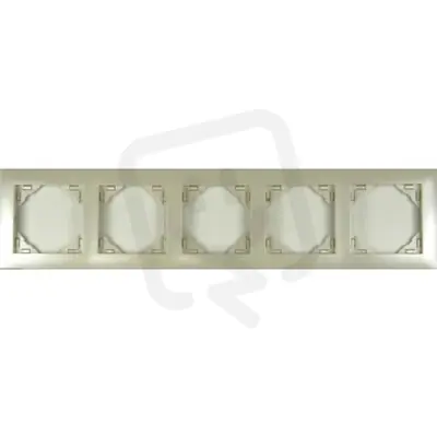 Nová Kolekce 5-rámeček, AQUARELLA (metalic plast) 90950 TPE perleť ELKO EP 5603011068707
