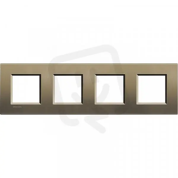 Nakupujte Hned BTICINO LIVINGLIGHT RÁMEČEK HRANATÝ 2+2+2+2MODULOVÝ BÉŽOVÝ LNA4802M4SQ