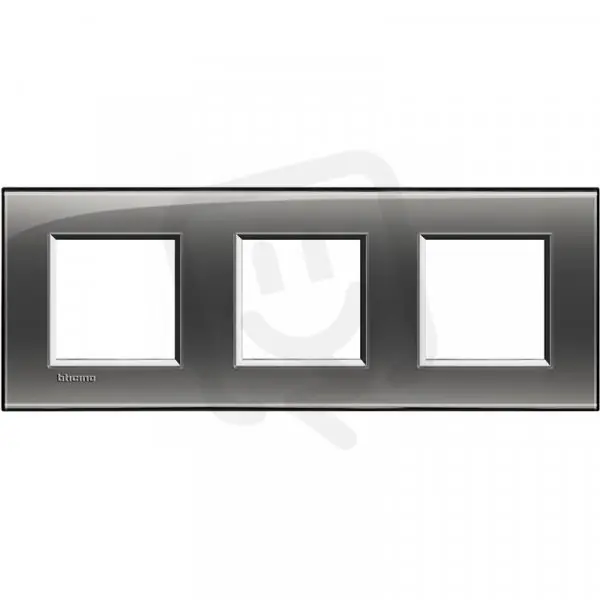 BTICINO LIVINGLIGHT RÁMEČEK HRANATÝ 2+2+2MODULOVÝ KOUŘOVÝ LNA4802M3KF Akční Cena