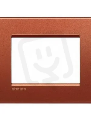 BTICINO LIVINGLIGHT RÁMEČEK HRANATÝ 3MODULOVÝ CIHLOVÝ LNA4803RK Vysoce Kvalitní