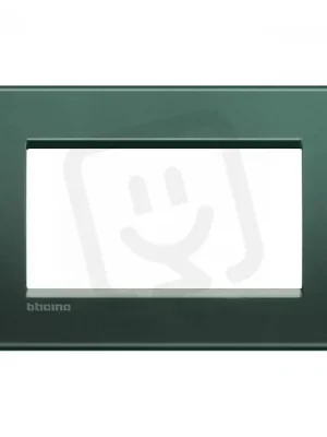 Přímo Od Výrobce BTICINO LIVINGLIGHT RÁMEČEK HRANATÝ 4MODULOVÝ ZELENÝ LNA4804PK