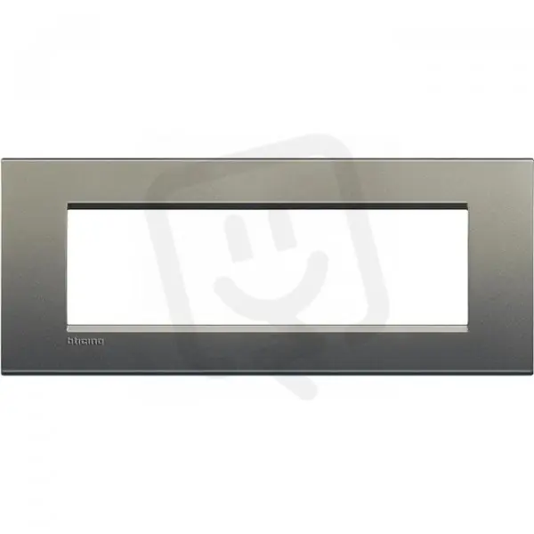 BTICINO LIVINGLIGHT RÁMEČEK HRANATÝ 7MODULOVÝ ŠEDÁ LNA4807AE Nakupujte Hned
