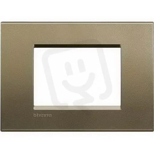Horká Nabídka BTICINO LIVINGLIGHT RÁMEČEK HRANATÝ 3MODULOVÝ BÉŽOVÝ LNA4803SQ