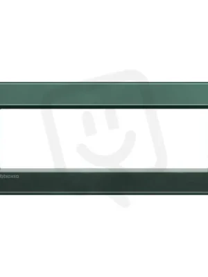 Rychlé Dodání BTICINO LIVINGLIGHT RÁMEČEK HRANATÝ 7MODULOVÝ ZELENÝ LNA4807PK