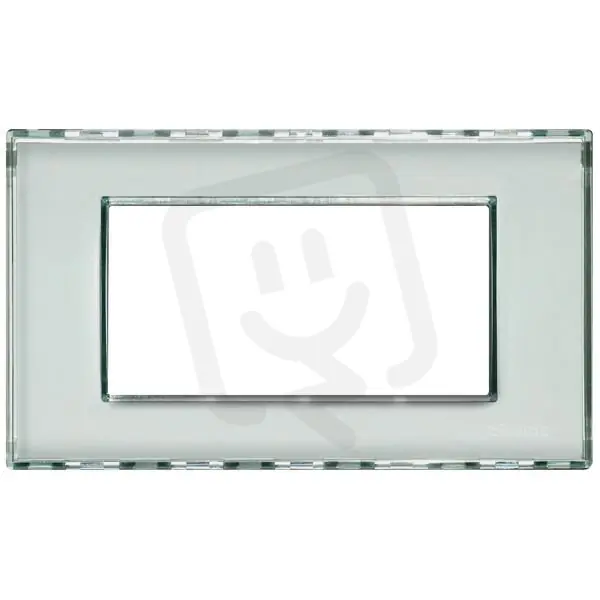 BTICINO LIVINGLIGHT RÁMEČEK 4MODULOVÝ TRANSPARENTNÍ LND4804KR Vrácení Zdarma