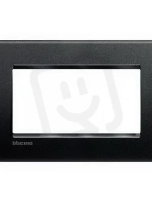 Vrácení Zdarma BTICINO LIVINGLIGHT RÁMEČEK HRANATÝ 4MODULOVÝ ANTRACIT LNA4804AR