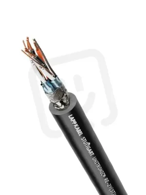 Levný Počítačový kabel UNITRONIC RE-2Y(ST)YV PIMF 2X2X1,3 BK LAPP 32464