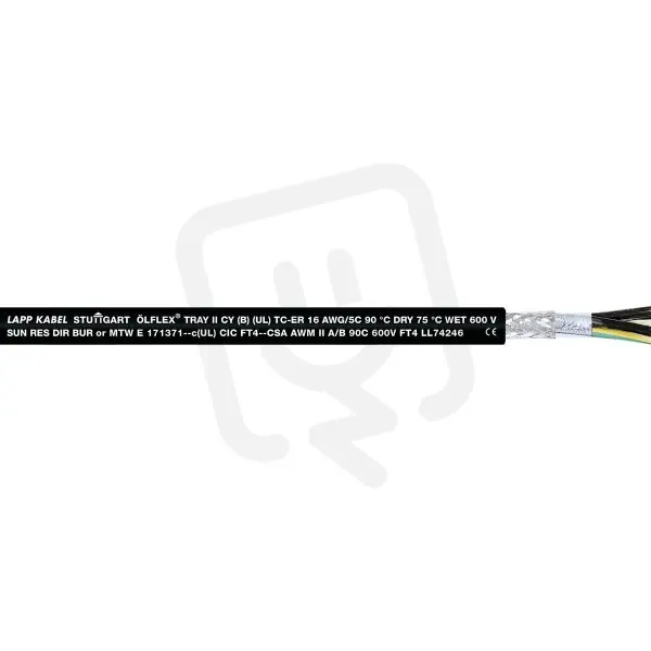 Ovládací kabel ÖLFLEX TRAY II CY 7G1 18/7C LAPP 2218070 Oblíbený
