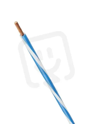 Aktuální Jednožilový vodič X07V-K 2CHELIX 1X1,5 BUWH modrá/bílá LAPP 4522261S