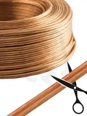 Oblíbený 2-žilový kabel AWG 13, transparentní MCLED ML-733.011.00.0