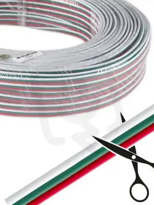 Must-Have 3-žilový vodič AWG 18, červená/zelená/bílá MCLED ML-733.007.21.0