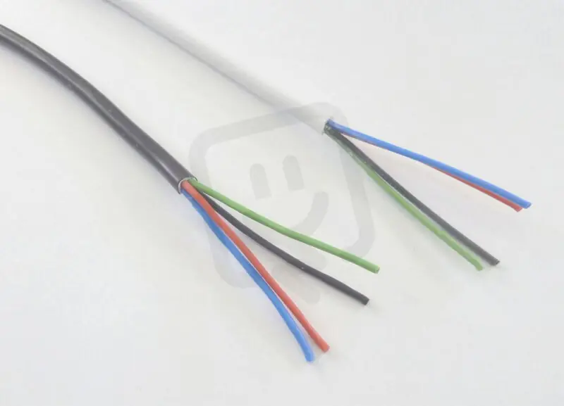 Ihned K Objednání Kabel RGB bílý 4x0,5 kulatý T-LED 11107