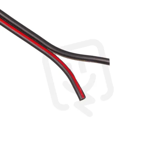 Kabel černý - 2x0,75 T-LED 111021 Nízká Cena