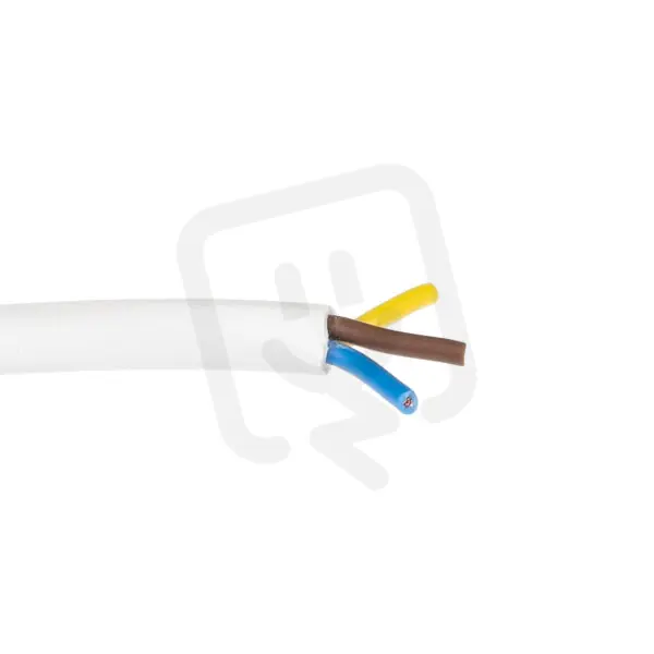 Rychlé Dodání Kabel CYSY bílý 3x0,75 T-LED 11108