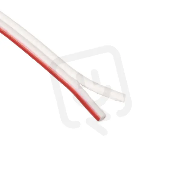 Kabel bílý- 2x0,35 T-LED 111081 Zlevněný